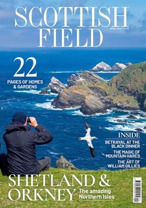 Scottish Field April 2024 front cover